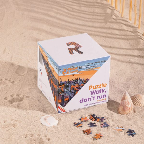 PUZZLE 1000 PIÈCES WALK, DON'T RUN by SUZIE-Q - PIECE & LOVE