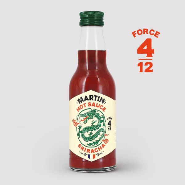SAUCE PIMENTÉE "SRIRACHA" FORCE 4/12 - MAISON MARTIN