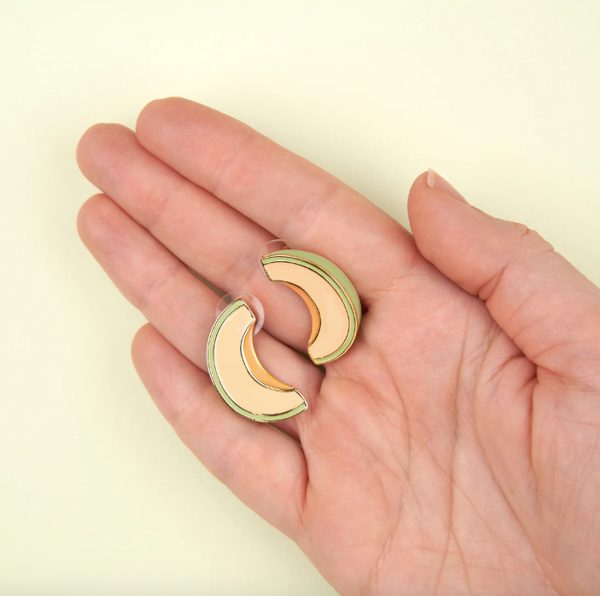 BOUCLES D'OREILLES MELON - COUCOU SUZETTE
