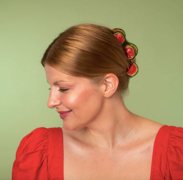 MINI PINCE À CHEVEUX PASTÈQUE - COUCOU SUZETTE