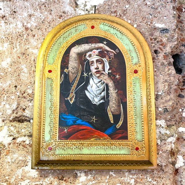 TABLETTE RELIGIEUSE SAINTE RITA - VOGLIO BENE