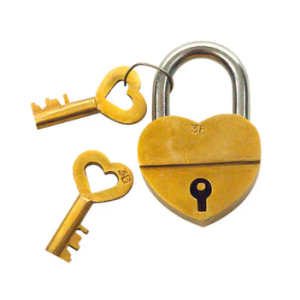 CADENAS PETIT COEUR OR - BONCOEURS