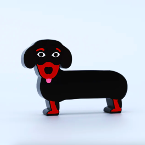VASE TECKEL WOOF WOOF - FLUID MARKET X THOMAS GRAVEREAU