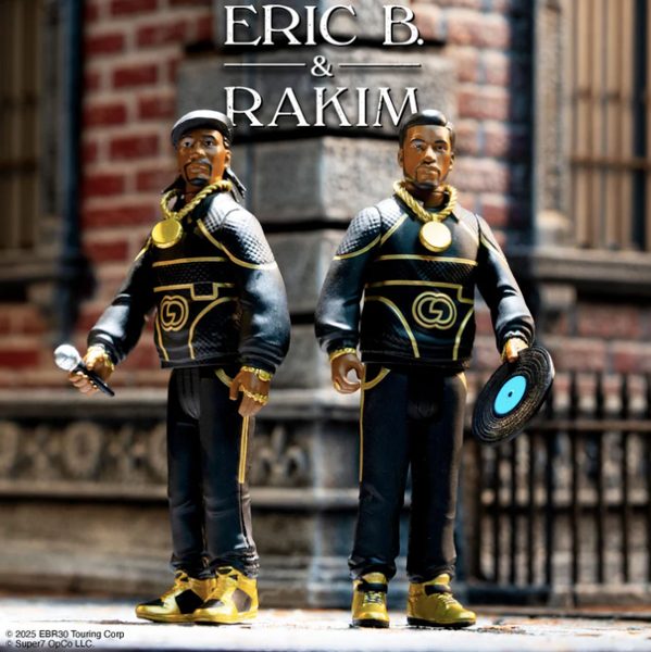 FIGURINES ERIC B. & RAKIM (FOLLOW THE LEADER) - REACTION FIGURES - SUPER7