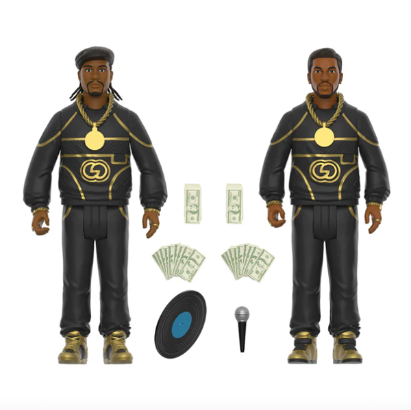 FIGURINES ERIC B. & RAKIM (FOLLOW THE LEADER) - REACTION FIGURES - SUPER7