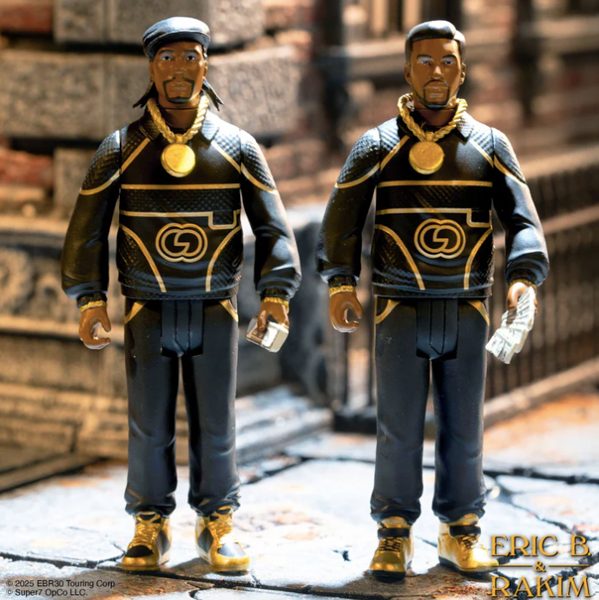 FIGURINES ERIC B. & RAKIM (FOLLOW THE LEADER) - REACTION FIGURES - SUPER7