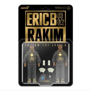 FIGURINES ERIC B. & RAKIM (FOLLOW THE LEADER) - REACTION FIGURES - SUPER7
