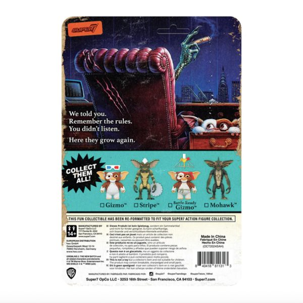 MOHAWK - GREMLINS 2 - REACTION FIGURES - SUPER7