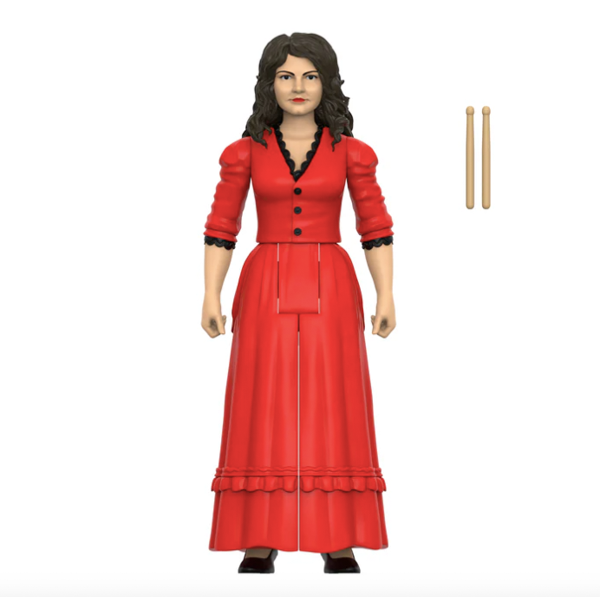 THE WHITE STRIPES 2 PACK (GET BEHIND ME SATAN) - REACTION FIGURES - SUPER7