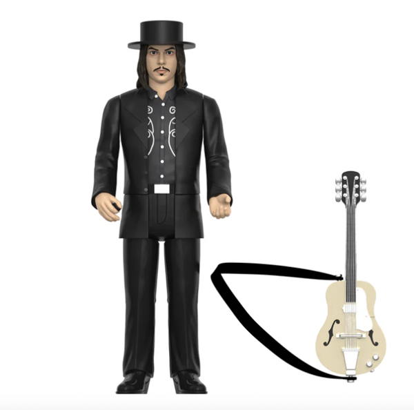 FIGURINES THE WHITE STRIPES (GET BEHIND ME SATAN) - REACTION FIGURES - SUPER7