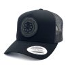CASQUETTE TRUCKER AUTHENTIC BLACK AH25 - JONSEN ISLAND