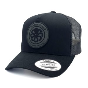 CASQUETTE TRUCKER AUTHENTIC BLACK AH25 - JONSEN ISLAND