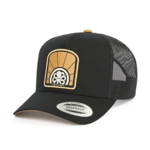 CASQUETTE TRUCKER OMNIA SOL BLACK AH25 - JONSEN ISLAND