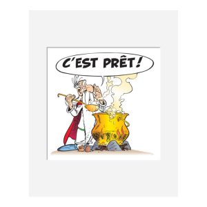 DIGIGRAPHIE C'EST PRÊT 40X50 PAR UDERZO - ATELIER CONTEMPORAIN